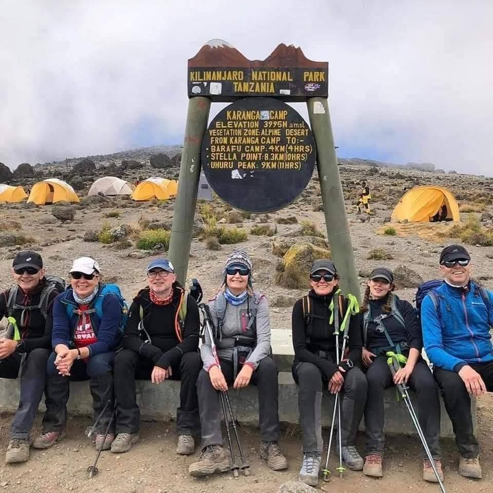 NGULI climbers at the Kilimanjaro National Park gate