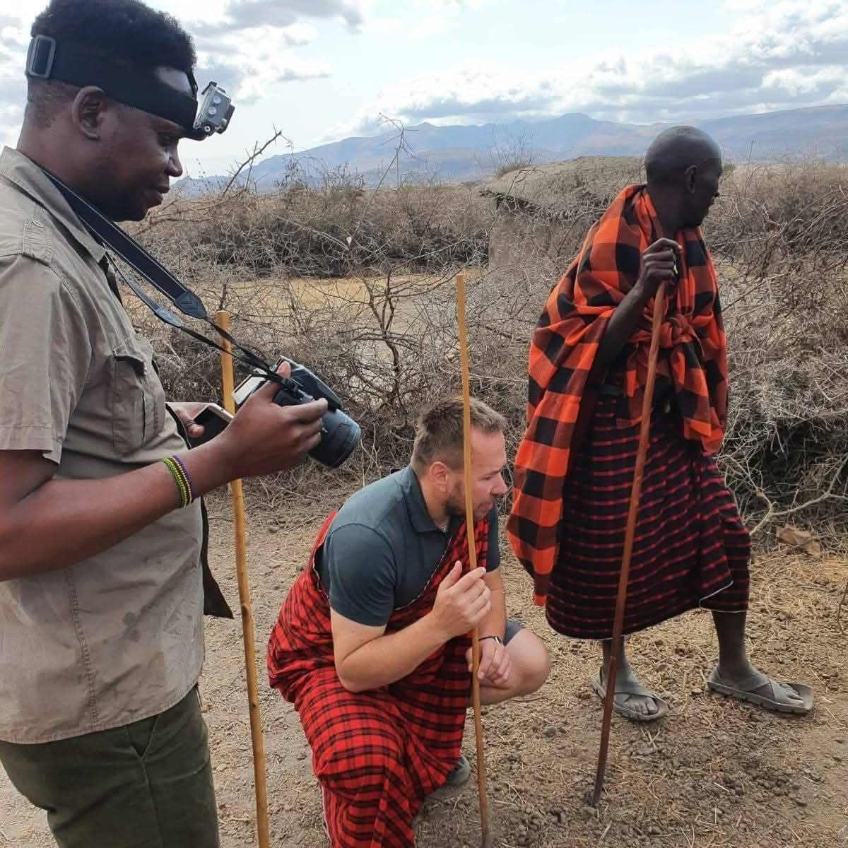 NGULI guest with a Maasai guide on a cultural tour