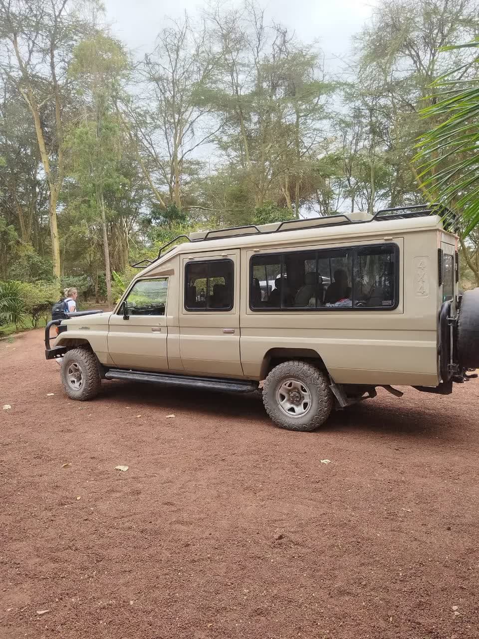 NGULI safari vehicle ready for departure