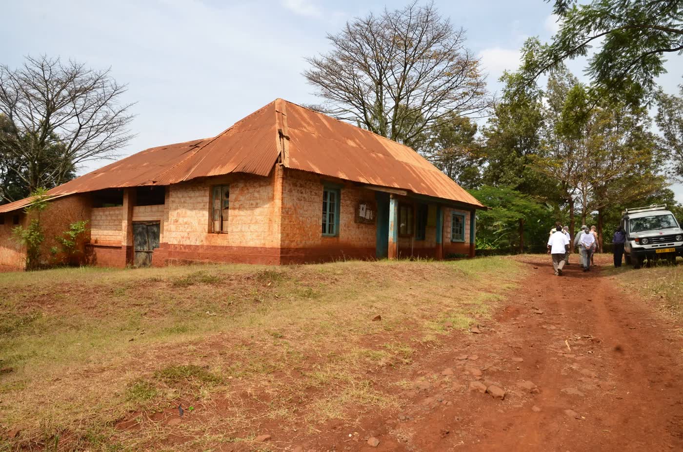 Historic German-era architecture in Moshi town, Tanzania